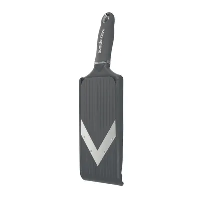 Produktbild von Microplane - Verstellbarer V-Hobel - Pure Cut Anthrazit Grau