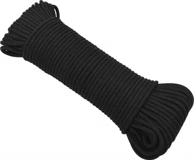 Productafbeelding van vidaXL Ankerlijn, zwart, 5 mm, 250 meter, polypropyleen