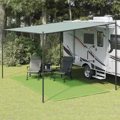 Produktbild von Zeltteppich Hellgrün 250x350 cm HDPE, Design Möbel Sonstiges Zeltzubehör Neu