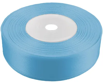 Productafbeelding van Netuno satijnband, 25 mm breed, blauw, 32 meter