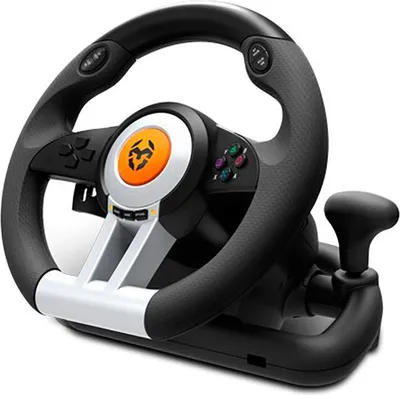 Produktbild von Racing Lenkrad Krom NXKROMKWHL USB Schwarz