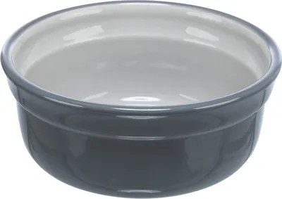 Produktbild von TRIXIE Napf, Keramik, 0,6 l / Ø 15 cm, grau / hellgrau