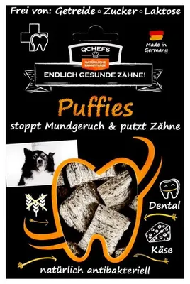 Zdjęcie produktu dla Krakersy do szczotkowania zębów dla psów rasy puffie