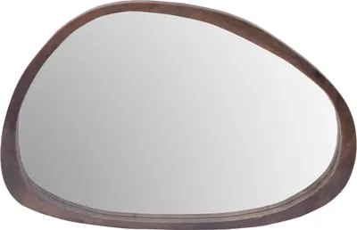 Productafbeelding van Livingfurn Spiegel Brix Jaira Donkerbruin Mangohout