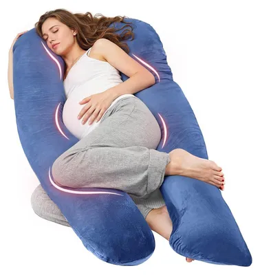 Produktbild von Schwangerschaftskissen U-Form, waschbarer Bezug, 150x80 cm, für die Schwangerschaft