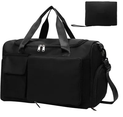 Productafbeelding van Sporttas met Schoencompartiment - Waterdichte Reisbag voor Actieve Mensen