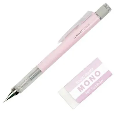 Produktbild von Druckbleistift, Mono Graph 0,5 mm Pastell + Radiergummi – Tombow