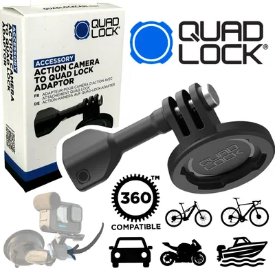 Produktbild von QUAD LOCK System Adapter Halterung für Action Kamera