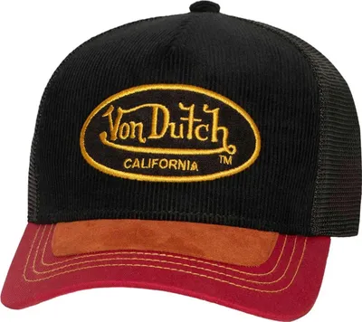 Produktbild von Von Dutch Originals Trucker Cap - CALIFORNIA SHIELD Black