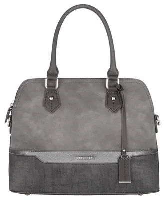 Imagen del producto de David Jones - Bolso de mano elegante para mujer - Bolso de hombro tipo shopper, material PU