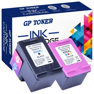 Obrázek produktu pro 2 inkousty pro HP 650XL 1515 2515 2545 2645 3515 3545 4515 2510 3510 4518 4648