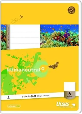 Produktbild von Schulheft A5 Lineatur 6 32 Blatt