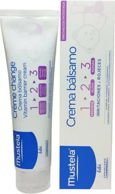 Image de Mustela Ba c 1 2 3 Crème Barrière Vitaminée 50ml