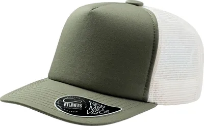 Image de Atlantis Record Casquette de camionneur à 5 panneaux AB208 (taille unique) (Olive)