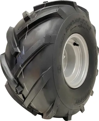 Obrázok produktu pre 20x10.00-8 Otvorený stred P328 Pneumatika na ráfiku s rozštiepením Rotovator 4 kolík 100 mm PCD