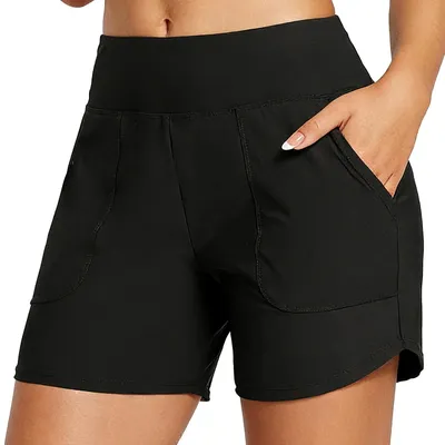 Obrázek produktu pro ADUDVLO Dámské plavky – Vysoký pas, dámské bikiny s tvarovacím efektem, střih V