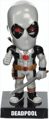 Immagine prodotto di Marvel Deadpool Wacky Wobbler Bobble Head - Funko Wacky Wobbler Bobble Head Wackelkopf