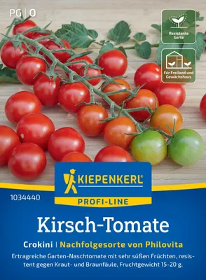 Artikelbild 2 von 'Kirsch-Tomate Crokini F1' aus der Kategorie Kirschtomatensamen