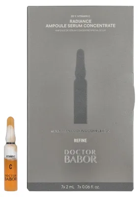 Productafbeelding van BABOR Radiance Ampoule Serum, Concentraat voor een matterende werking, geschikt voor volwassen huid, 14 ml