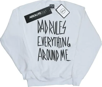 Produktbild von Disney - "The Lion King Dad Rules Everything" Sweatshirt für Damen BI22116 (L) (Weiß)