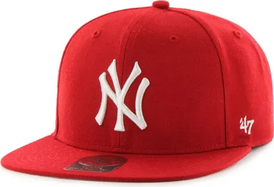 Immagine prodotto di Cappellino Snapback Kinder da 47 Brand - LIL SHOT New York Yankees rosso