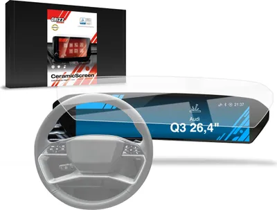 Produktbild von Keramische Autodisplayfolie für Audi Q3 (2025-2026), Grizz Protector