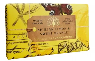 Produktbild von The English Soap Company Sicilian lemon & sweet orange hand soap 190g
