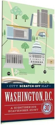 Produktbild von City Scratch-Off Map: Washington, D.C.