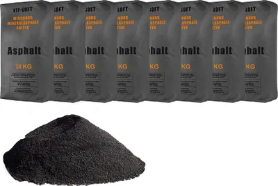 Produktbild von 200 kg studeného asfaltu 0-8 mm opravná asfaltová směs za studena 8 x 25 kg