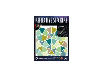 Produktbild von Reflective Berlin Kites & Darts Reflective Aufkleber Durchsichtig  Durchsichtig One Size