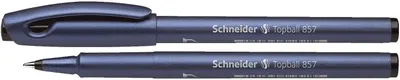 Produktbild von Schneider Tintenroller Topball 857 schwarz, Strichstärke ca. 0,6 mm