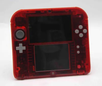 Produktbild von Nintendo 2DS Grundgerät - Transp. rot+Pokemon Rubi