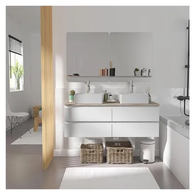 Immagine prodotto di Mobile bagno sospeso SORRENTO da 120 cm con doppio lavabo