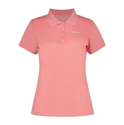 Zdjęcie produktu dla Koszulka polo ICEPEAK Bayard dla kobiet, kolor różowy, rozmiar XL
