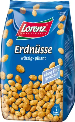 Image de Cacahuètes Lorenz épicées délicieusement aromatiques grillées 1000g