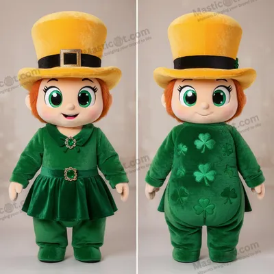 Obrázok produktu pre Smutný, zelený, veselý klobúk pre leprecona – maskot, kostým