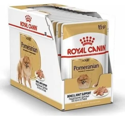 Produktbild von Royal Canin Zwergspitz Adult 12x85g Nassfutter Pastete Für Ausgewachsene Hunde der Rasse Zwergspitz