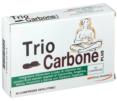 Immagine prodotto di Triocarbone Plus 40 Compresse