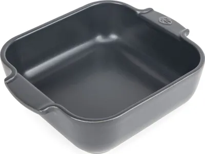 Produktbild von Peugeot quadratische Auflaufform Appolia Ofenform Keramik Schiefergrau 21 cm 60220