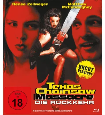 Zdjęcie produktu dla PLAION 1129868, Film, Blu-ray, Niemiecki, Angielski, 87 min, The Return Of The Texas Chainsaw Massacre, Horror