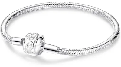 Produktbild von Gliederarmband mit Kugelverschluss 925 Sterling Silber 21cm