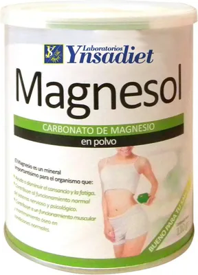 Image de Ynsadiet Magnesol Carbonate De Magnesio 110 Grammes