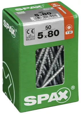 Obrázek produktu pro Spax TRX zápustná hlava Wirox 5x80 L