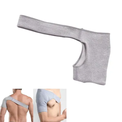 Produktbild von 2 Fitness Schulterstützbandagen, verstellbar für rechts und links, zur Entlastung und Prävention beim Sport