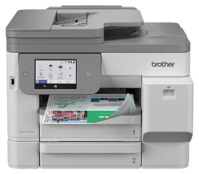 Imagen del producto de Brother MFC-J5115DW, Inyección de tinta, Impresión a color, 1200 x 4800 DPI, Formato A4, Impresión directa, Color: , Blanco