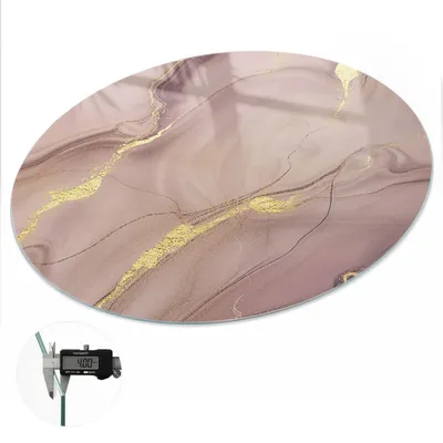 Produktbild von Glas Tischplatte fi80 cm – Tischauflage aus gehärtetem Glas – Glasplatte für Esstisch – Küchentischplatte aus Glas – Tischschutz Glas modern – Dekorative Glasplatte – Pflegeleichte Glastischplatte – Sicherheitsglas Tischplatte – Subtile Eleganz