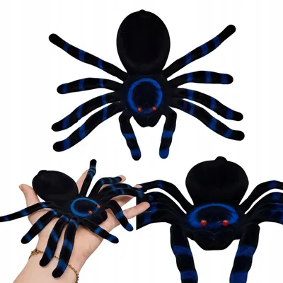 Produktbild von Große Samtspinne Künstliche Halloween Dekoration