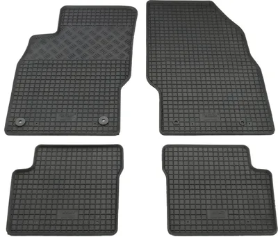 Produktbild von Rigum Gummi Fußmatten Set für Opel Corsa D, Bj. 2006- + Corsa E, Bj. 2014-