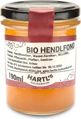 Produktbild von Hendlfond 190g   - Fertiggericht von Hartls Kulinarikum