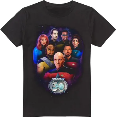Obrázek produktu pro Star Trek - "30" Tričko pro muže TV5523 (M) (Černá)